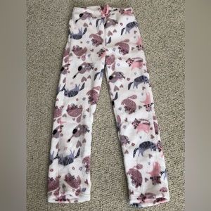 Sz S Plush PJ Bottoms